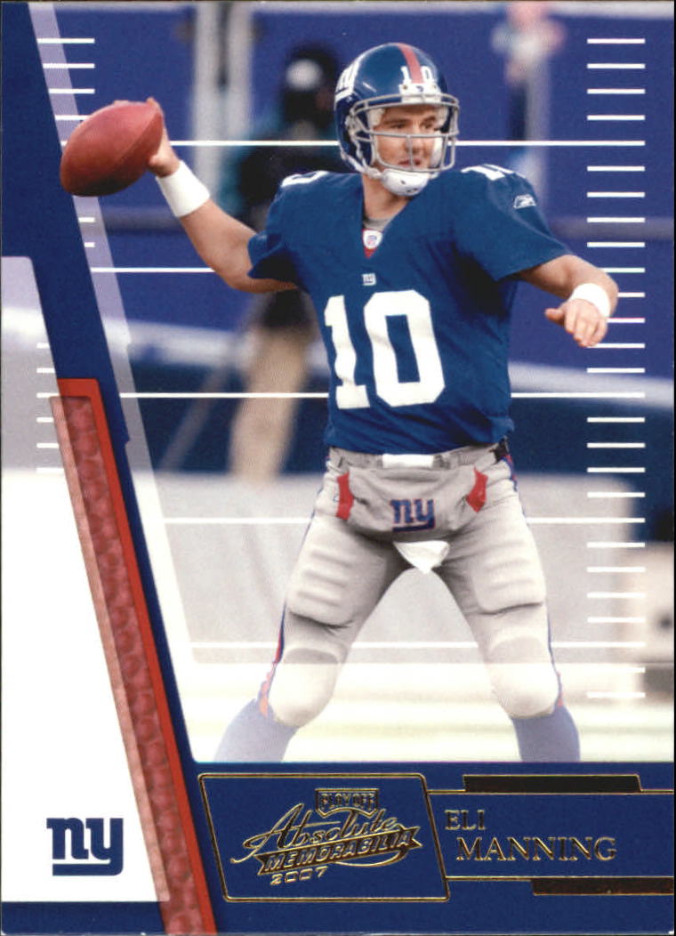 2007 Absolute Memorabilia Retail #7 Eli Manning