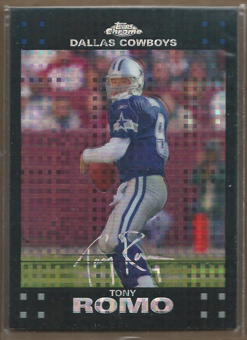 2007 Topps Chrome Xfractors #TC58 Tony Romo