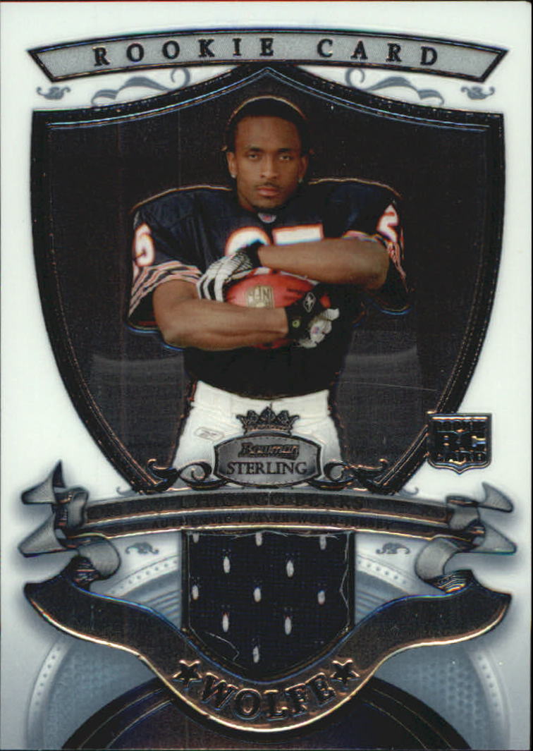 2007 Bowman Sterling #GW1 Garrett Wolfe JSY RC