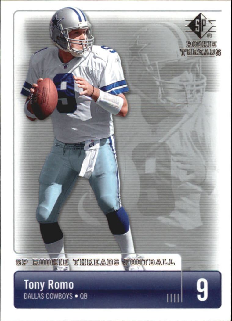 2007 SP Rookie Threads #29 Tony Romo