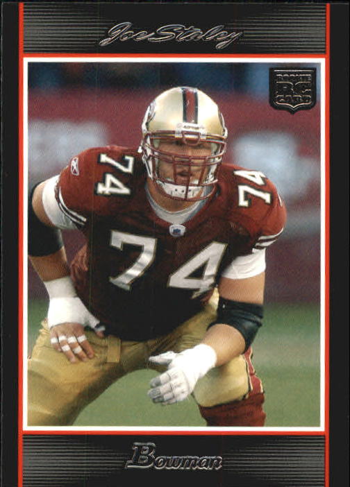 2007 Bowman #221 Joe Staley RC