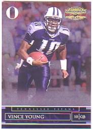 2007 Donruss Gridiron Gear Silver Holofoil O's #86 Vince Young