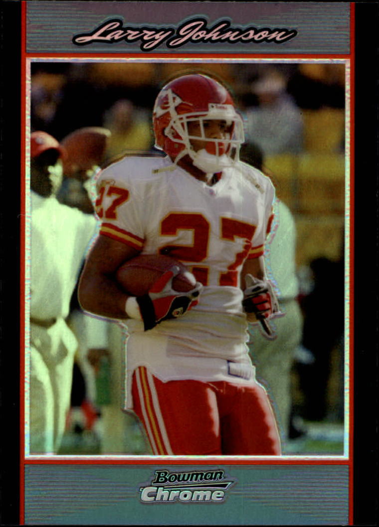 2007 Bowman Chrome Refractors #130 Larry Johnson