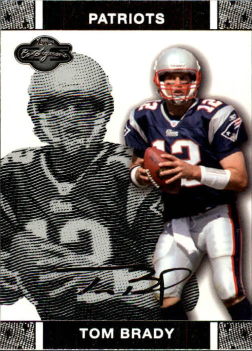 2007 Topps Co-Signers #4 Tom Brady
