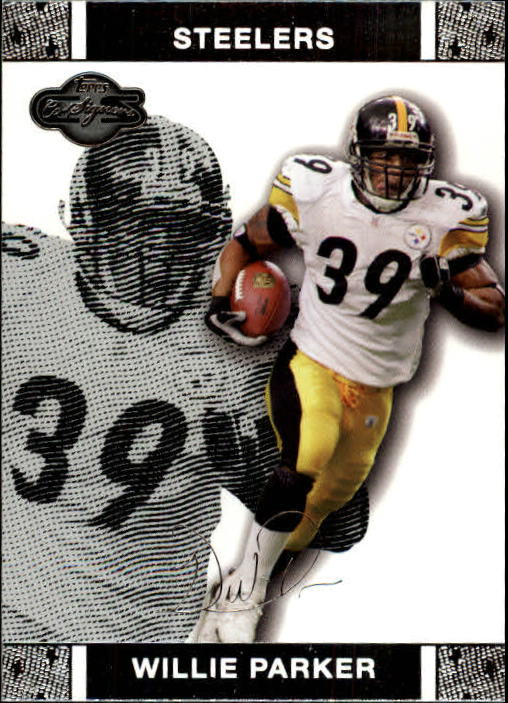 2007 Topps Co-Signers #16 Willie Parker