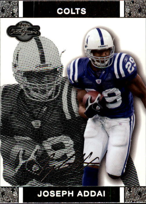 2007 Topps Co-Signers #21 Joseph Addai