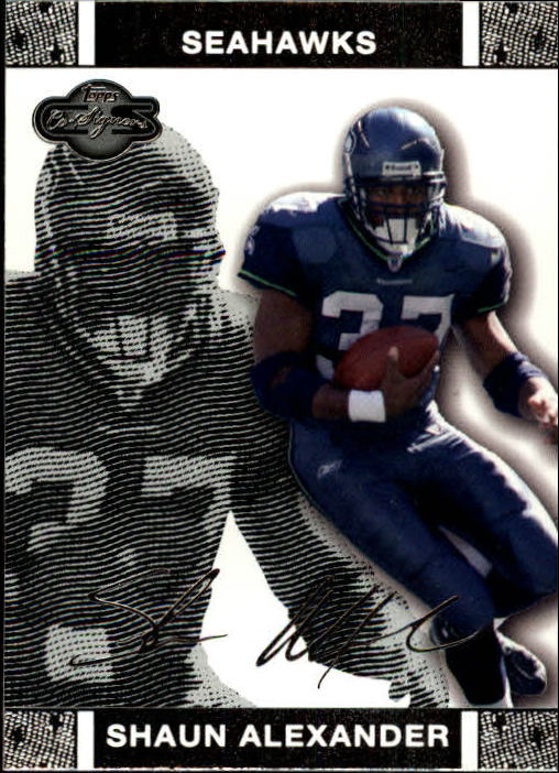 2007 Topps Co-Signers #23 Shaun Alexander