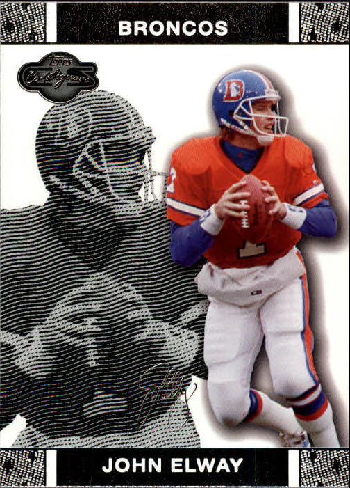 2007 Topps Co-Signers #38 John Elway