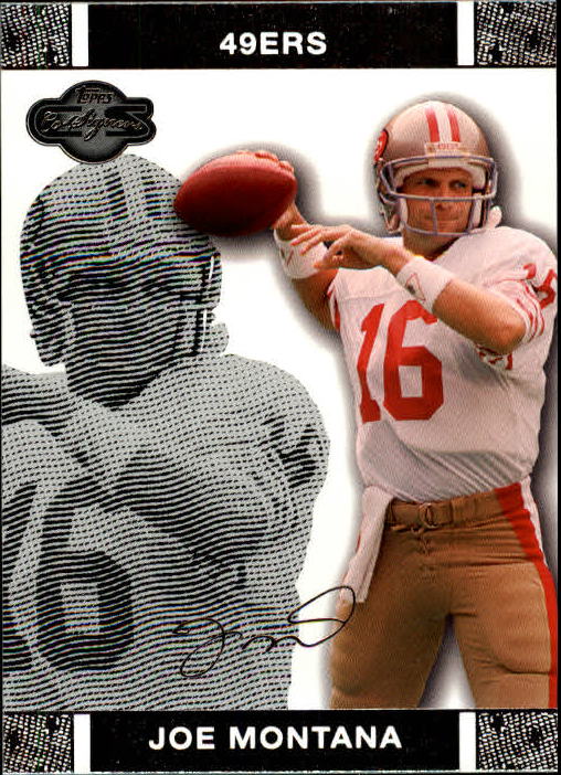 2007 Topps Co-Signers #42 Joe Montana