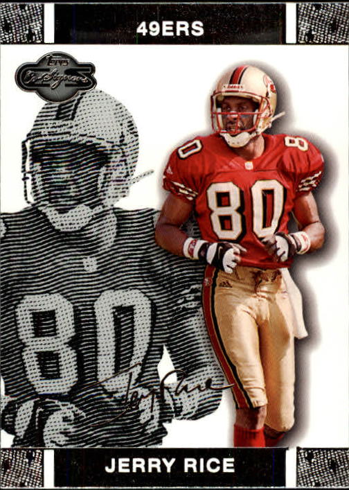 2007 Topps Co-Signers #50 Jerry Rice