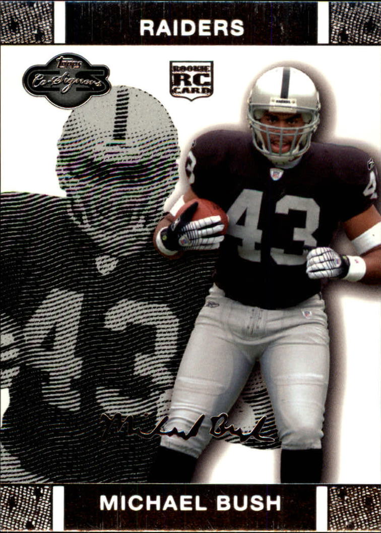 2007 Topps Co-Signers #64 Michael Bush RC