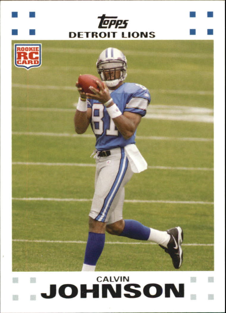 2007 Topps Exclusive Rookies #2 Calvin Johnson