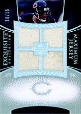 2007 Exquisite Collection Maximum Jersey Silver Spectrum #BU Brian Urlacher