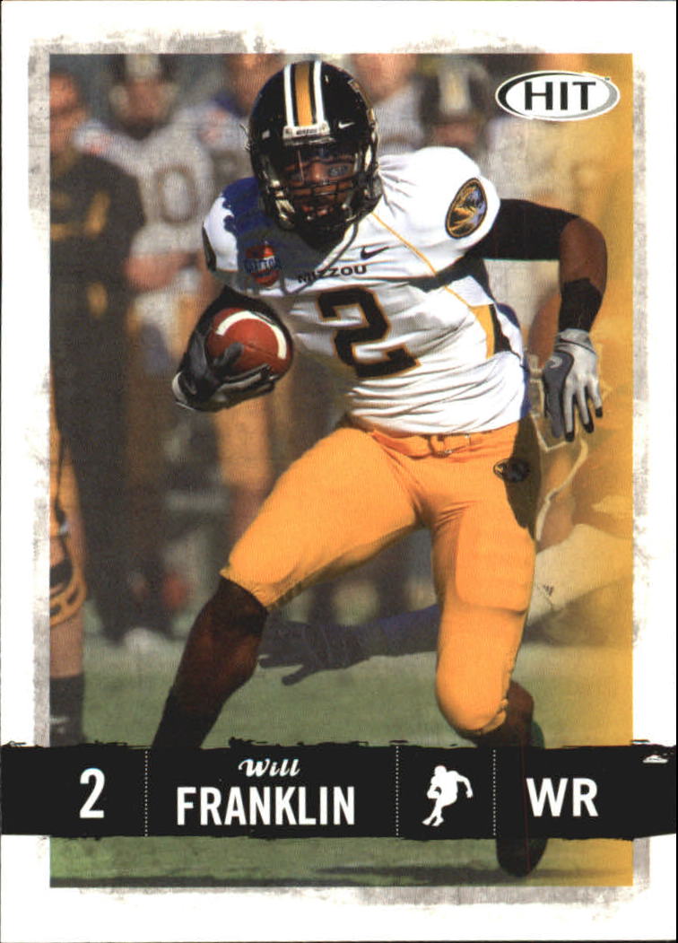 2008 SAGE HIT #2 Will Franklin