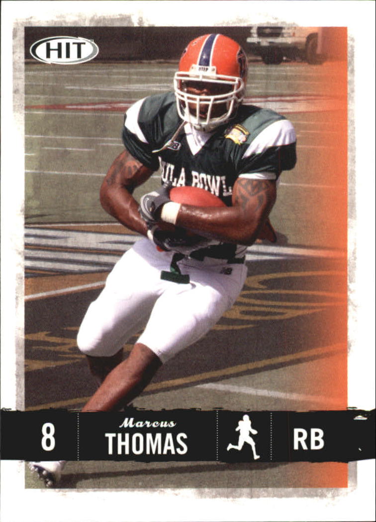 2008 SAGE HIT #8 Marcus Thomas