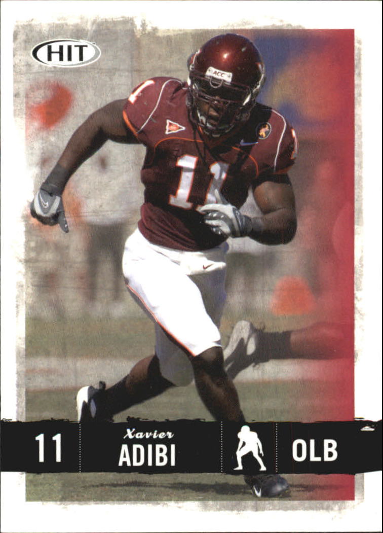 2008 SAGE HIT #11 Xavier Adibi