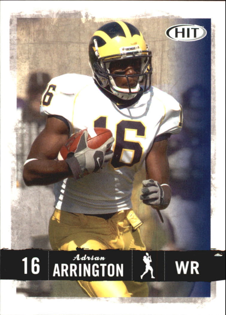 2008 SAGE HIT #16 Adrian Arrington