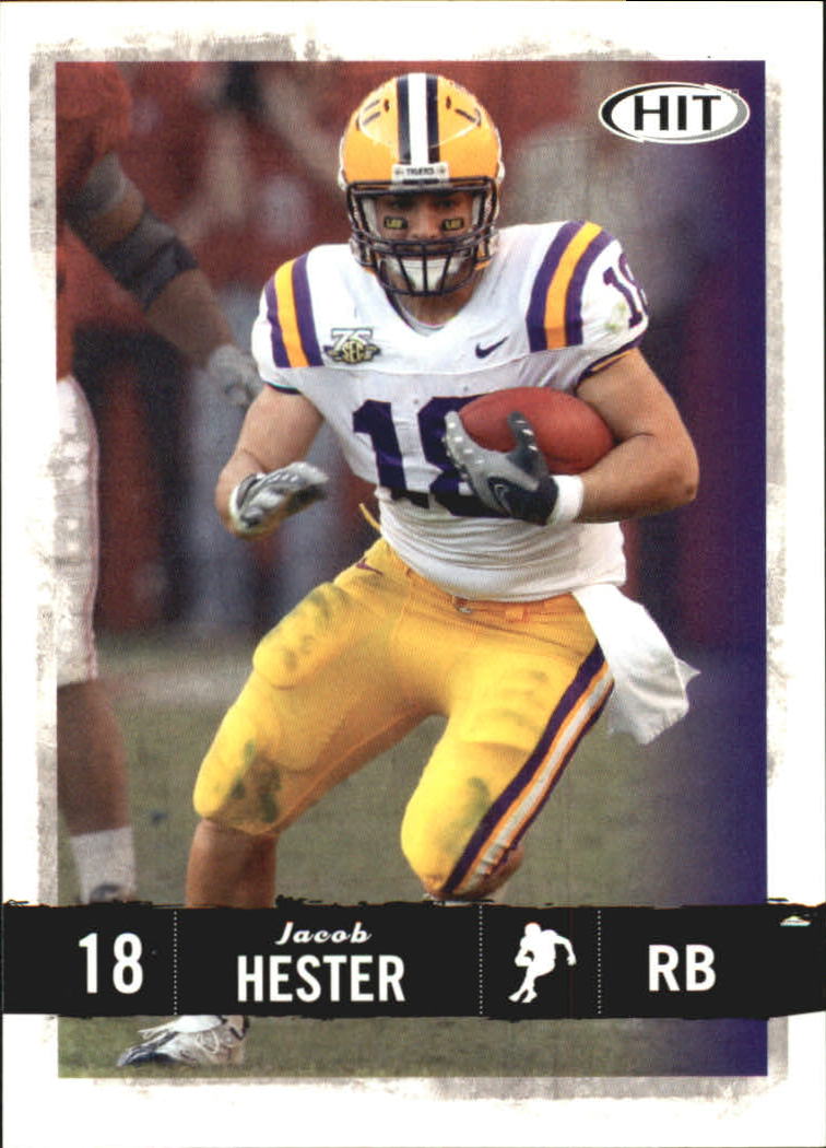 2008 SAGE HIT #18 Jacob Hester