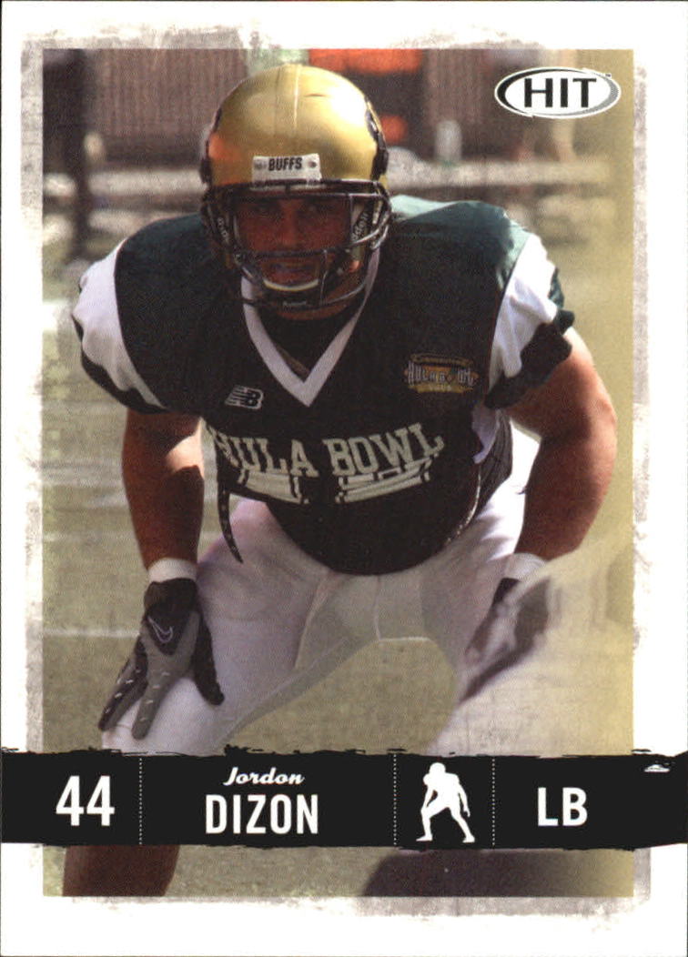 2008 SAGE HIT #44 Jordon Dizon