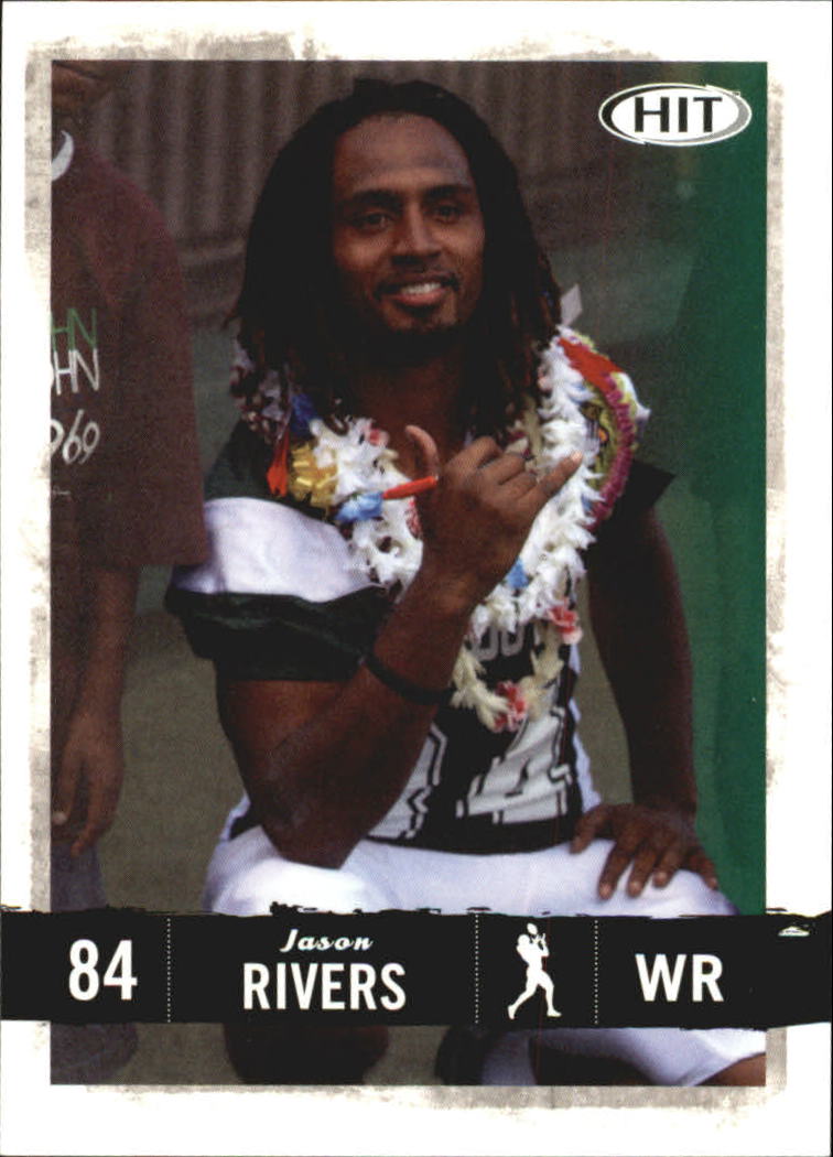 2008 SAGE HIT #48 Jason Rivers