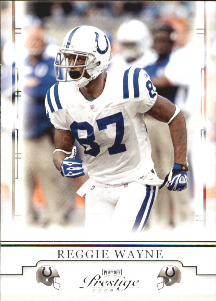 2008 Playoff Prestige #43 Reggie Wayne