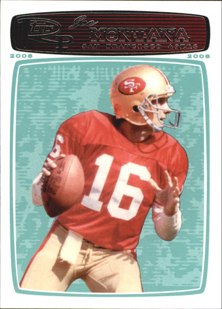 2008 Topps Rookie Progression #160 Joe Montana