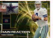 2008 Donruss Elite Chain Reaction Gold #10 Tony Romo