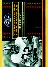 2008 Donruss Classics Timeless Treasures Material #7 Jim Brown