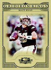2008 Donruss Threads College Gridiron Kings #27 Matt Ryan