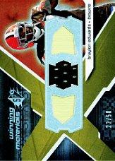 2008 SPx Winning Materials Unique Shape 50 #WMBE Braylon Edwards