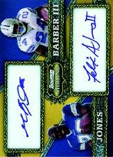 2008 Bowman Sterling Dual Autograph Gold Refractors #A5 Marion Barber B/Felix Jones