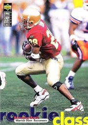 1997 Buccaneers Collector's Choice #TB8 Warrick Dunn