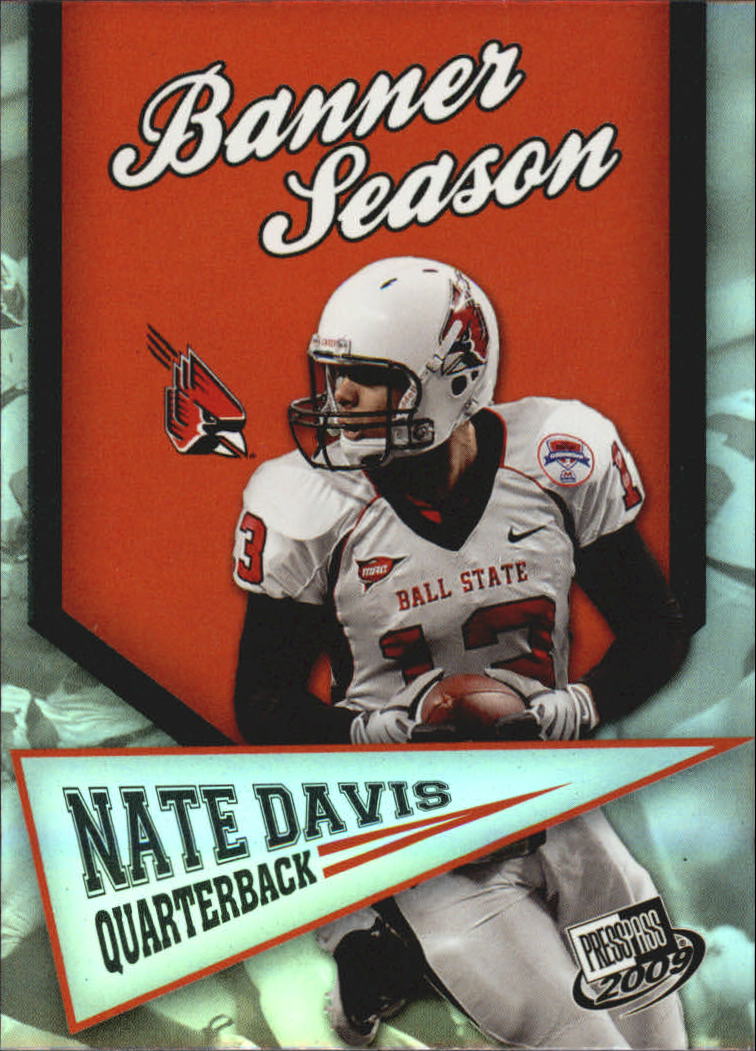 2009 Press Pass Banner Season #BS3 Nate Davis