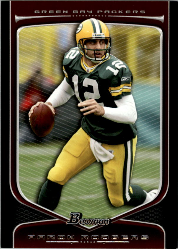 2009 Bowman Draft #6 Aaron Rodgers