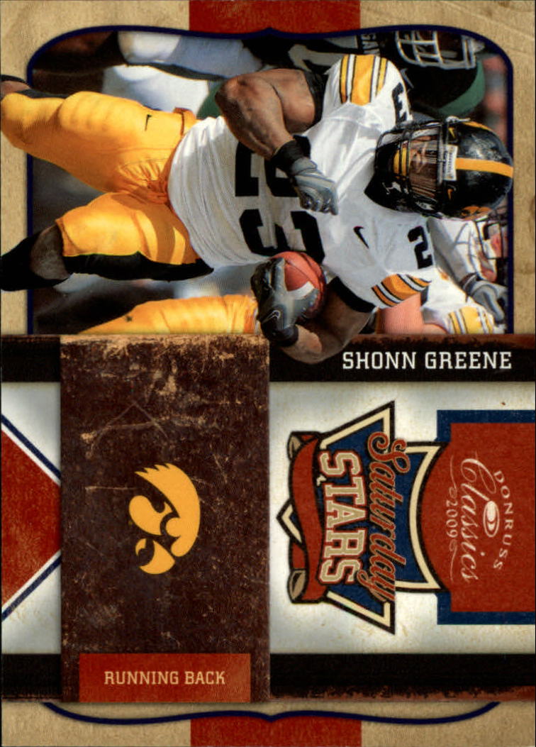 2009 Donruss Classics Saturday Stars Silver #30 Shonn Greene