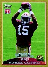 2009 Topps Gold #420 Michael Crabtree