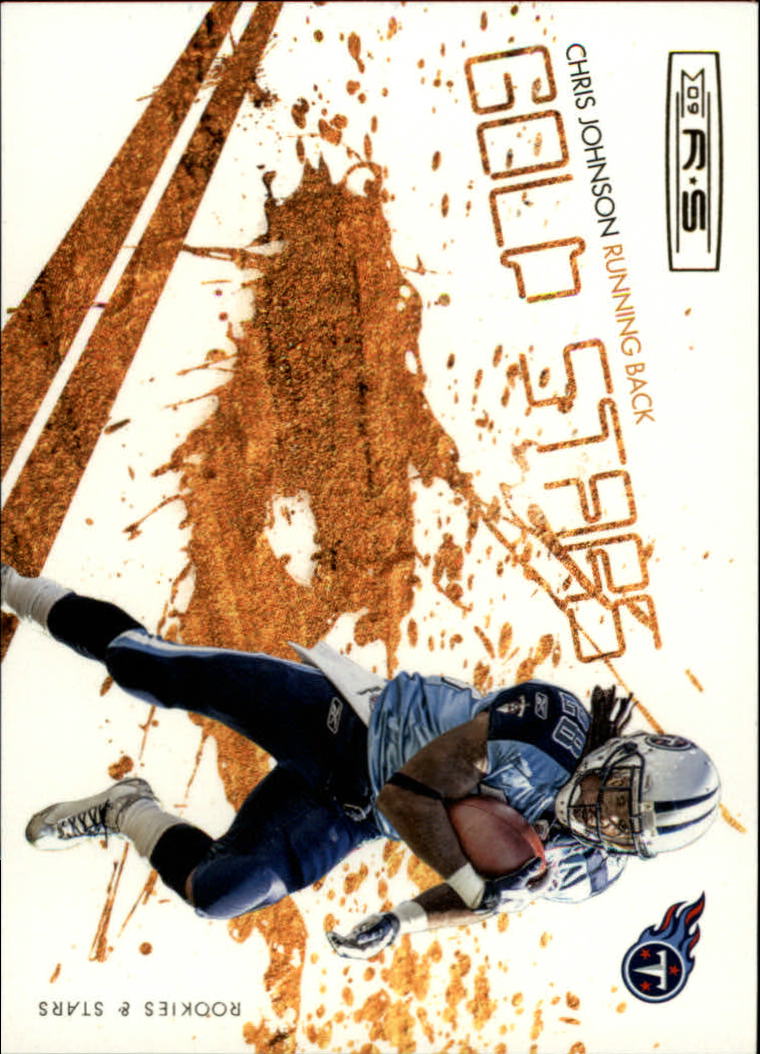 2009 Donruss Rookies and Stars Gold Stars Gold #3 Chris Johnson