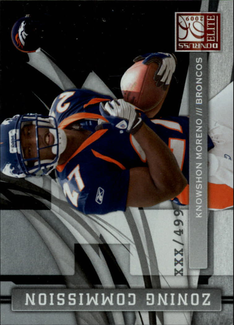 2009 Donruss Elite National Convention Insert Promos #KM Knowshon Moreno ZC