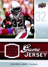 2009 Upper Deck Game Jersey #GJEJ Edgerrin James