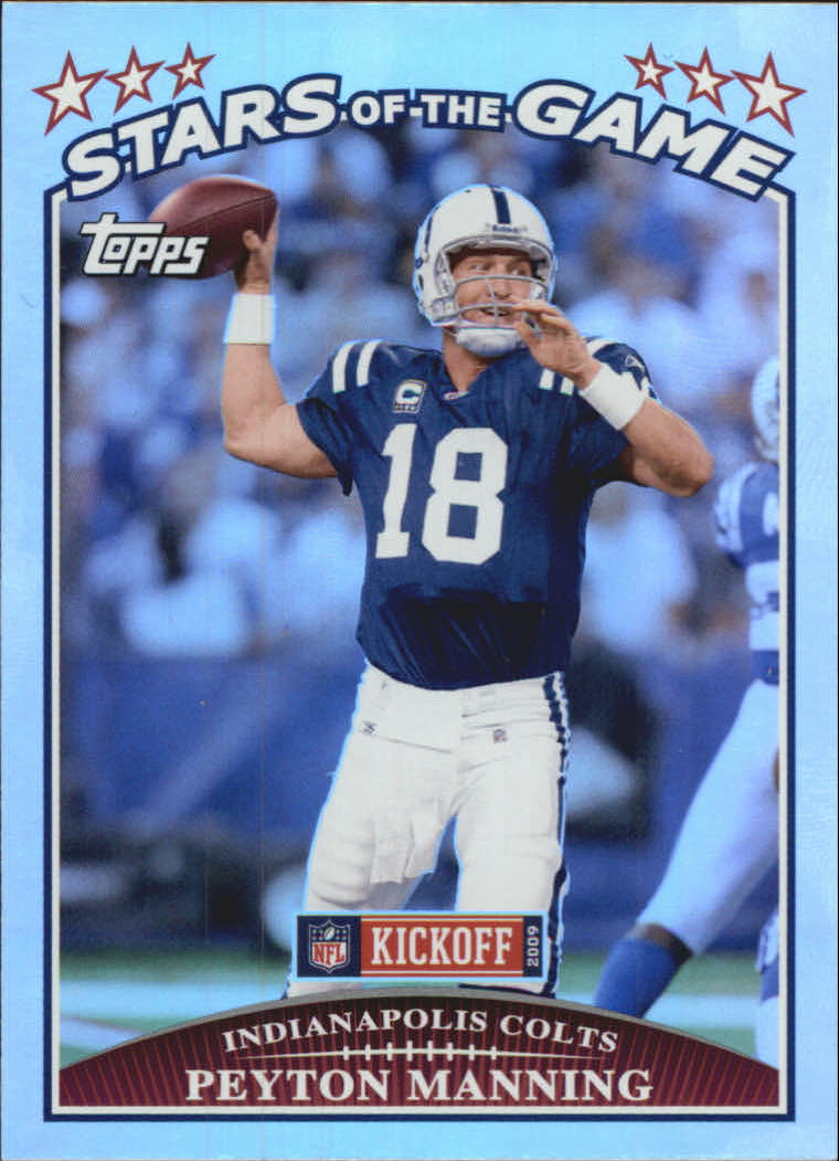 2009 Topps Kickoff Stars of the Game #1 Peyton Manning