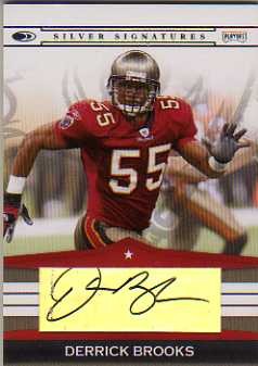 2008 Donruss Playoff Silver Signatures #DB Derrick Brooks/577*