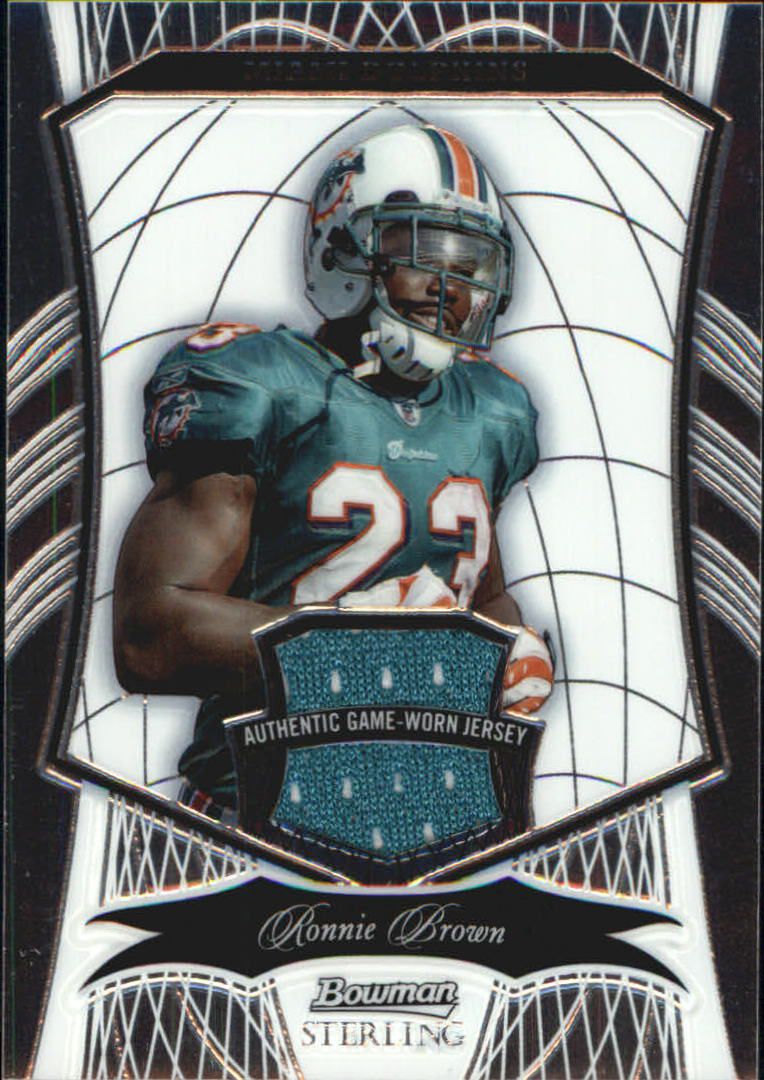 2009 Bowman Sterling #81 Ronnie Brown JSY/719