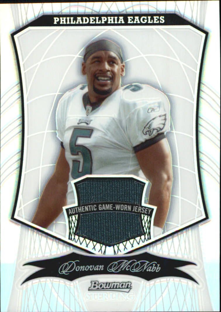 2009 Bowman Sterling Refractors #76 Donovan McNabb JSY