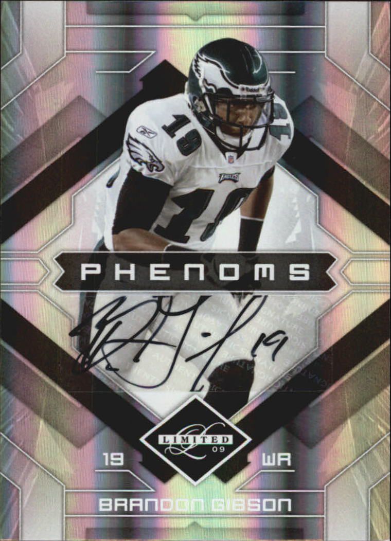 2009 Limited #157 Brandon Gibson AU/399 RC