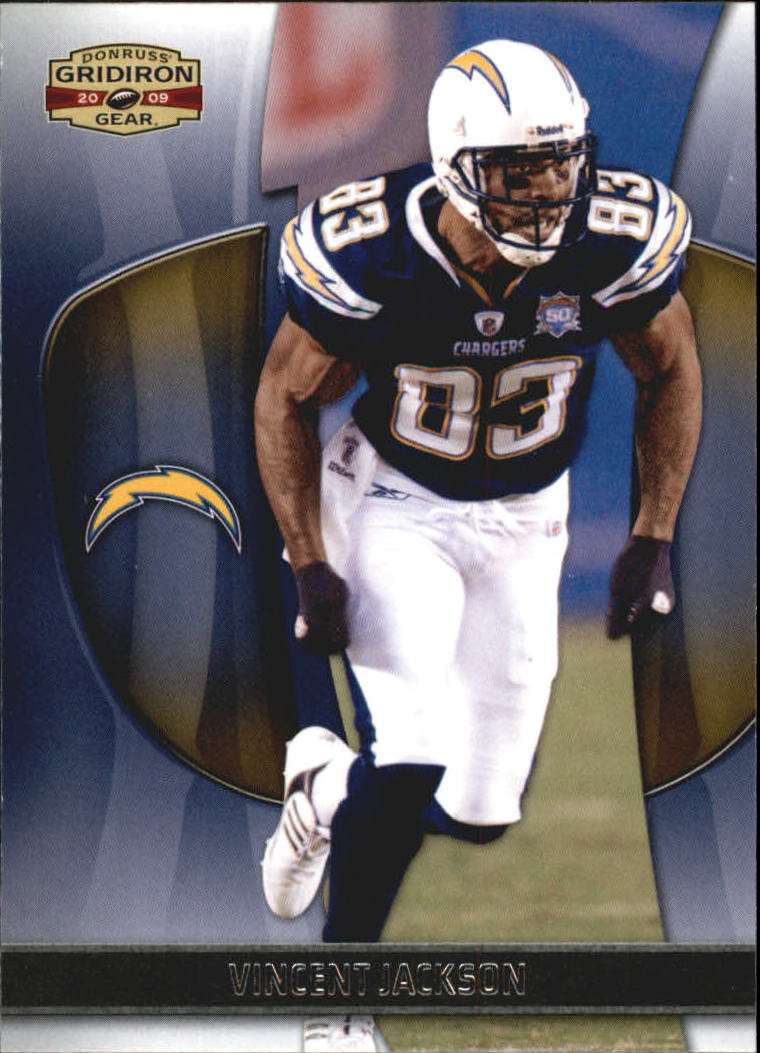 2009 Donruss Gridiron Gear #96 Vincent Jackson