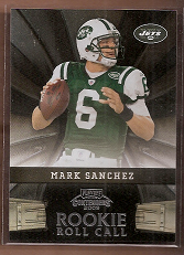 2009 Playoff Contenders Rookie Roll Call #16 Mark Sanchez