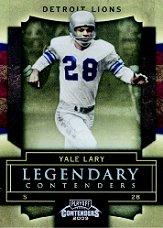 2009 Playoff Contenders Legendary Contenders #83 Yale Lary