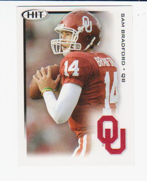 2010 SAGE HIT #14 Sam Bradford DP