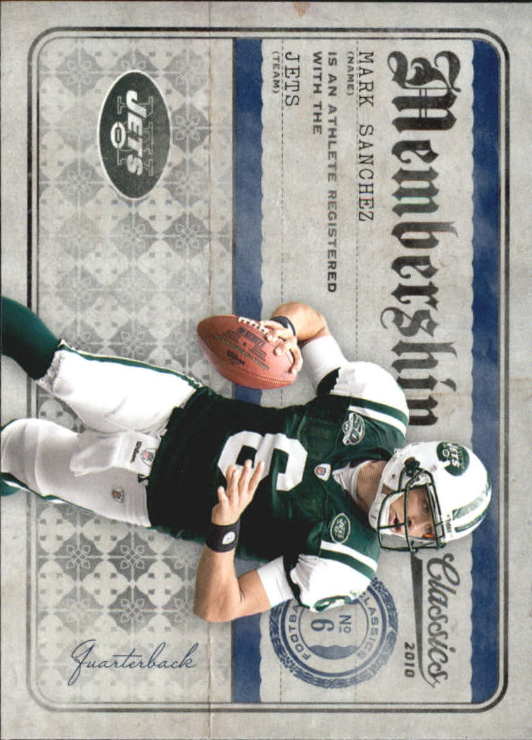 2010 Classics Membership #3 Mark Sanchez