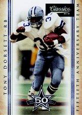 2010 Classics Cowboys 50th Anniversary #4 Tony Dorsett